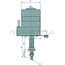 GRANIT Wischermotor 12 V, 65°, M12 x 1, Blattlänge 575 mm