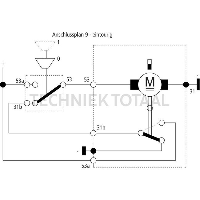 GRANIT Ruitenwissermotor zonder ingebouwde schakelaar - 65404027, X830270007000, 04382930 | A: 65 mm | B: 43 mm | C: 9 mm | D: M12 x 1 mm | E: 20 mm | Omw./min.: 40 | Volt: 12 | W: konisch 8 x M6 mm | Hoek: 105 ° | F: M5 mm | G: 30 mm | Parkeerstand: links | Rui