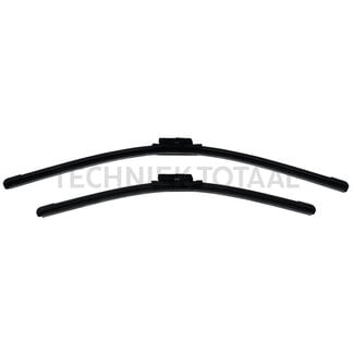 BOSCH Ruitenwisserblad Aerotwin platte staaf 600 / 475 mm - 2 stuks