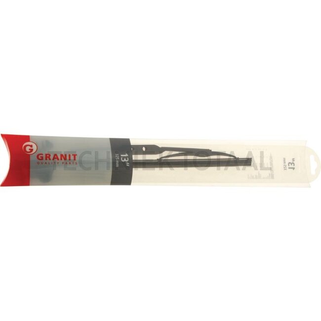 GRANIT Ruitenwisserblad metaalbeugel systeem 325 mm / 13 inch - 6549981813 | Lengte: 325 mm | Lengte: 13 inch | Uitvoering: Standaard