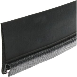 GRANIT Fenstergummi Klemmbereich 2 - 4 mm, B 26,6 mm, H 58,3 mm - 1 Meter