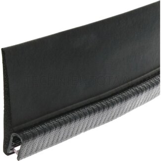 GRANIT Raamrubber 26,6 x 58,3 mm, klembereik 2 - 4 mm - 5 meter