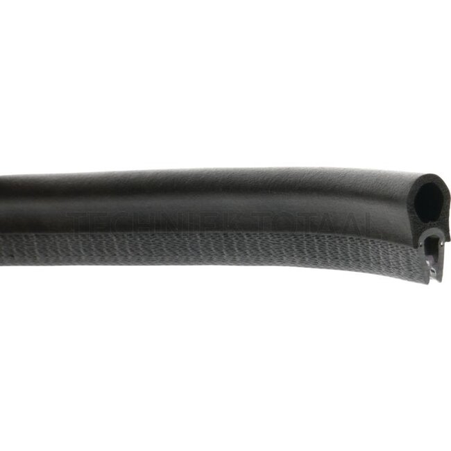 GRANIT Rubber seal - 50 meter - 654A1117/50 | Clamping range: 1 - 4 mm | Length: 50 m | B: 12,7 mm | H: 27,5 mm