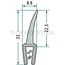 GRANIT Raamrubber - 5 meter - 654A1500/5