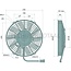 GRANIT Ventilator - 654900012, 870288N, VA11AP7C29A | Uitvoering: zuigend | Binnen-Ø: 255 mm | Buiten-Ø: 285 mm | Diepte: 55 mm | Gatenpatroon: 247 x 142 mm | Capaciteit m³/h: 1580 | Spanning: 12 V