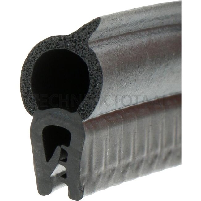 GRANIT Raamrubber klembereik 1 - 2,5 mm, 13 x 29,5 mm - 25 meter