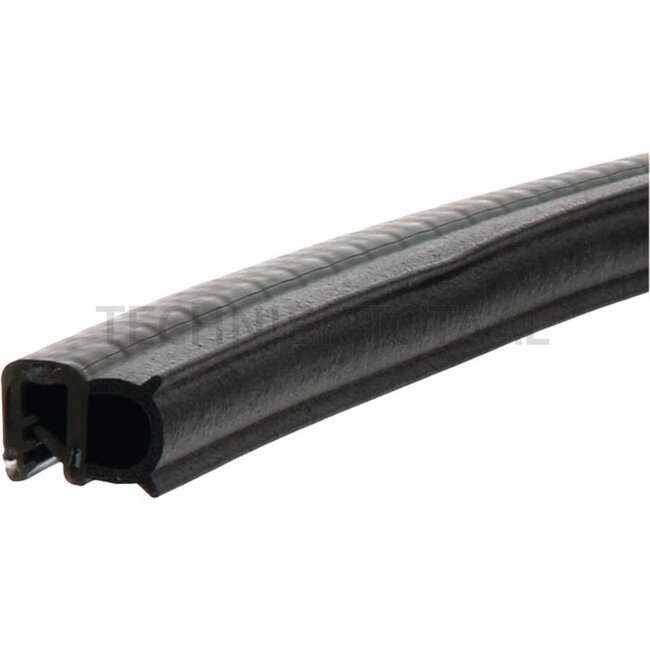 GRANIT Dichtgummi - 5 Meter - 654A1549/5 | Klemmbereich: 2 mm | Länge: 5 m | B: 11,8 mm | H: 13 mm
