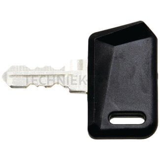 GRANIT Replacement key plastic-coated black, lock number 14644