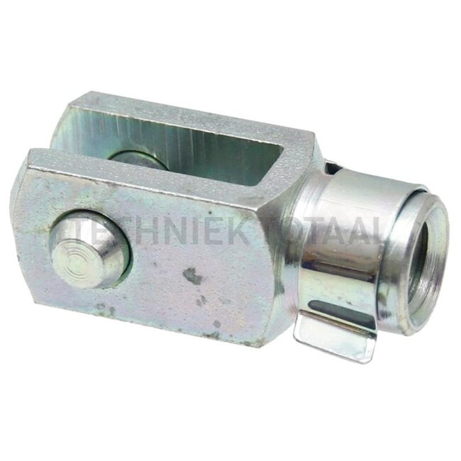 GRANIT Gaffelkop gasdrukveer M10, A 10 mm, B 40 mm, C 10 mm, E 20 mm