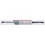 GRANIT Gas strut - 65498123, 3234163R1, 692430 | suitable for: Heckscheibe | Newtons: 180 | A: 550 mm | B: 278 mm | C: 10 mm | D: 10 mm | Form: 6 | To fit: rear screen