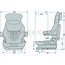 GRAMMER Heftruckstoel Primo L luchtgeveerd PVC met stoelverwarming, 12 V | 1104725INKL12VHEIZUNG