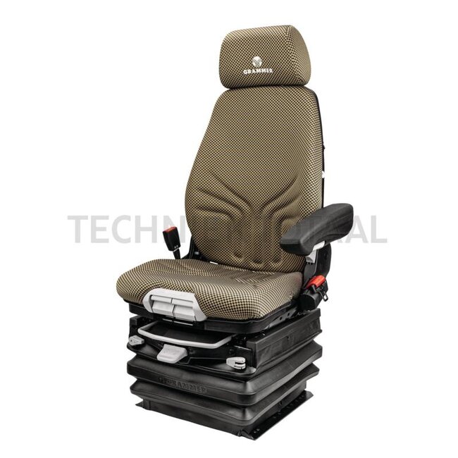 GRAMMER Zitting Actimo XXL MSG97AL/722 stof, 24 V Caterpillar 926M-938M