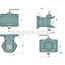 Scharmüller Flenskoppeling - 77705160501, 5.1605.01-A02, 05.1605.01-A02 | Vergrendeling: Pen handmatig | Koppelingspen: 31 mm | Gatenpatroon: 160 x 100 mm | Boring: M20 mm | Oplegdruk: 2500 kg | D-waarde: 82,4 kN | Kleur: zwart | Aantal gaten: 4 | Borings-Ø: 21 mm |