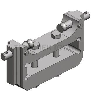 Scharmüller Inzet voor dissel 330/25/32 mm, JD groen
