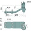 Sauermann Positive steering right | ball Ø 50 mm - AL176443, D0.017.8615.3