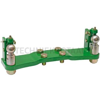 Sauermann Positive steering double-sided | downwards | ball Ø 50 mm