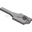 Scharmüller Tragplatte - 777009610460, 0.961.046.0-A01, 00.961.046.0-A01 | Verriegelung: Piton Fix | Stützlast: 3000 kg | D-Wert: 84,1 kN | Länge: 990 mm | Breite: 296 mm | Stärke: 50 mm | Farbe: Schwarz Grundiert | Länge x Breite: 990 x 296 mm