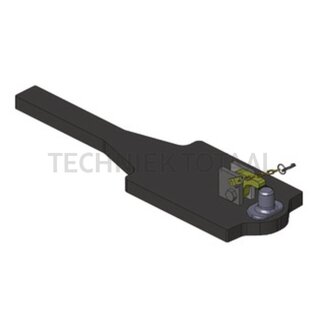 Scharmüller Tragplatte Piton Fix 2000 kg, 596 x 296 mm, Stärke 40 mm