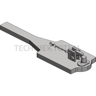 Scharmüller Tragplatte Piton Fix 2000 kg, 990 x 296 mm, Stärke 40 mm