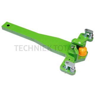 ROCKINGER Support plate System 80 forced steering, ball K50, 930 x 180 mm