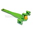 ROCKINGER Support plate ball 80, forced steering 4500 kg, 930 x 180 mm