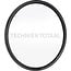 GRANIT Spiegel 307 x 307 mm, Radius 330 mm, unbeheizt, Stange-Ø 10 - 20 mm