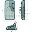 GRANIT Spiegel beheizt, elektrisch verstellbar, 12 V, rechts / links Fendt | G931812150021