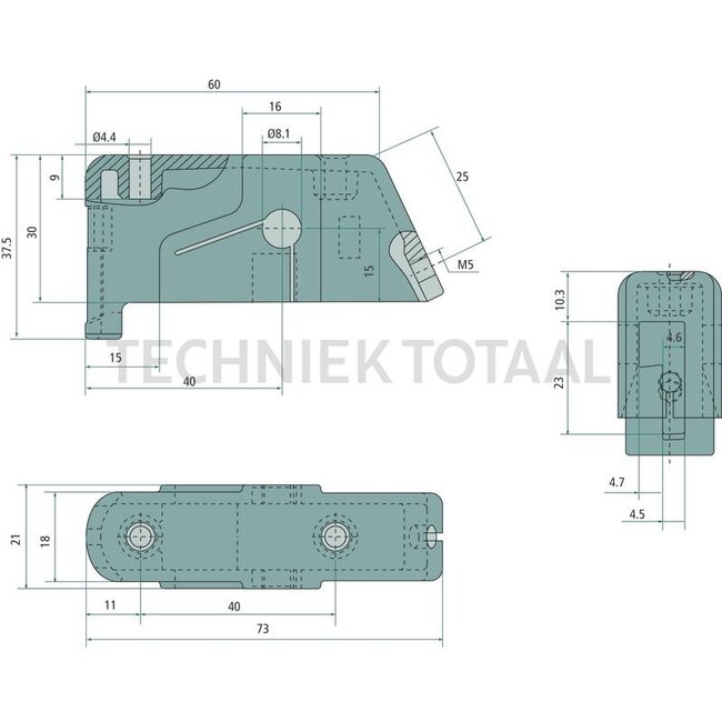 GRANIT Attachment for gas strut | 780960