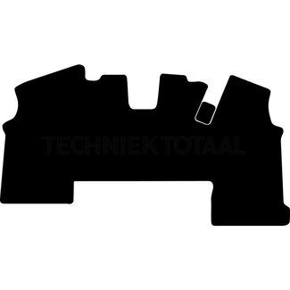 Fußmatte velours schwarz JCB Fastrac icon 4000, 8000