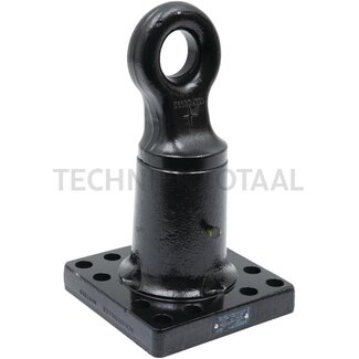 Scharmüller Trekoog flens Ø 50 mm, 160 x 160 mm, werklengte 295 mm