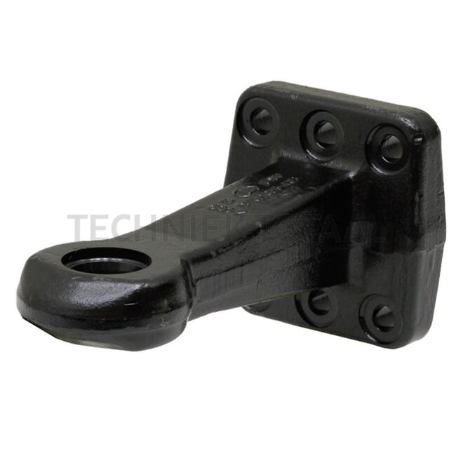 ROCKINGER Trekoog - 78757233, ROE57233 | Uitvoering: Flens | D-waarde: 130 kN | Trekoog Ø: 40 mm | Oplegdruk: 2500 kg | A: 100 mm | Aantal gaten: 6 | Boring: M17 mm | C: 110 mm | Dc-waarde: 99 kN | E: 154 mm | Flens: 6-gaats | De-waarde: 86,7 kN | F: 154 mm | Menke