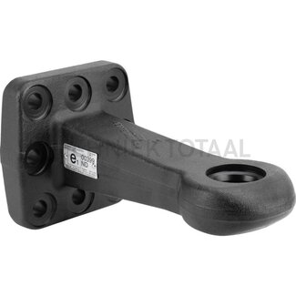 Scharmüller Zugöse Flansch Ø 40 mm, 110 x 100 mm, Arbeitslänge 240 mm
