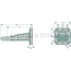 Scharmüller Zugöse - 77700652420A90, 8004827, 0.652.42.0-A90, 00.652.42.0-A90 | Ausführung: Pick-up Hitch | D-Wert: 89,3 kN | Lochbild: 110 x 100 mm | Zugösen-Ø: 50 mm | Stützlast: 3000 kg | Farbe: KTL Beschichtung Schwarz | Verriegelung: Ring, nicht drehbar | Anzahl