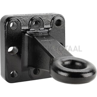 Scharmüller Zugöse Pick-Up Hitch Ø 50 mm, 145 x 145 mm, Arbeitslänge 252 mm