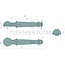 Scharmüller Drawbar eye - 777006639320 | D-value: 102,4 kN | Load capacity: 4000 kg | Hole: M45 mm | Colour: Black | Overhang: 139 mm | Description: Round shaft | Shaft Ø: 80 mm | Bearing size: 315 | EC certification mark: VO (EU) 2015/208
