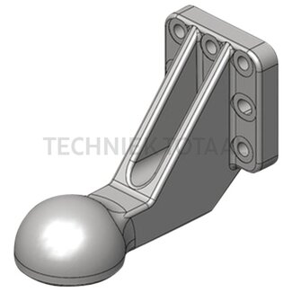 Scharmüller Trekoog 87,2 kN, 8-gaats verticaal, 110 x 100 mm, M16, 248 mm