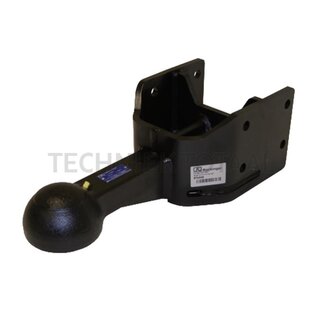 ROCKINGER Trekinrichting kogel 80, 4-gaats flens 120 x 80 mm, M17, 2500 kg