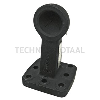 Scharmüller Zugöse Kugel 80, 8-Loch 145 x 145 mm, M20, 254 mm, 4000 kg