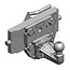 Scharmüller Trekhaak Systeem Archetti - 77703731003A02 | Railbreedte: 310 mm | Geleidebreedte: 28 mm | Vergrendelpen Ø: 22 mm | Oplegdruk: 250 kg | D-waarde: 31 kN | Werklengte: 168 mm | Plaathoogte: 120 mm | Boring: M20 mm | Kleur: zwart | Omschrijving: In hoogte