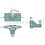 Scharmüller Innenteil System CBM - 77703624502 | Schienenbreite: 245 mm | Führungsbreite: 30 mm | Rastbolzen Ø: 20 mm | Stützlast: 250 kg | D-Wert: 31 kN | Ausladung: 125 mm | Plattenhöhe: 120 mm | Bohrung: M10 mm | Farbe: Schwarz | Beschreibung: Höhenverstellbar mit