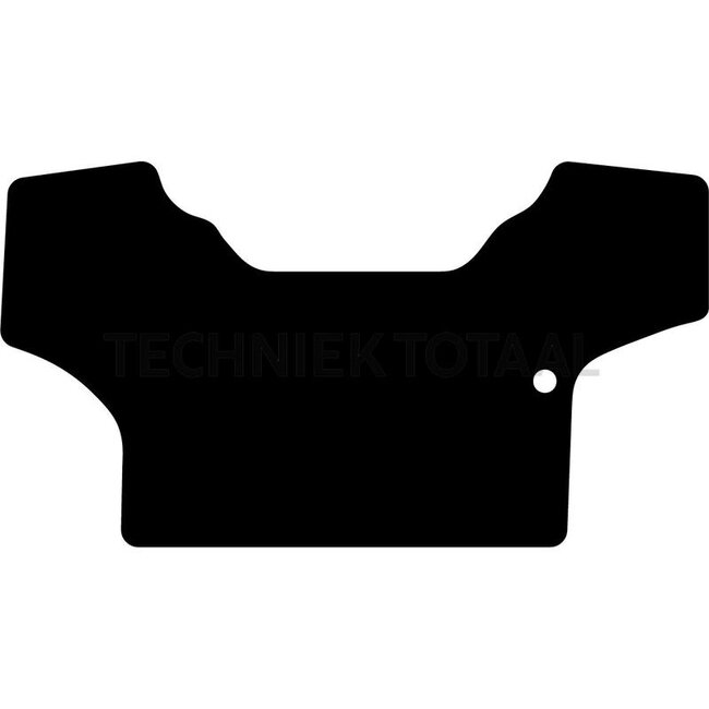 GRANIT Fußmatte Gummi - 654950624 | Material: Gummi | Farbe: schwarz | Typ: 5 D Keyline 5070/5080/5090/5100 | Abmessungen: 18 x 75 mm | Technische Daten: • hochwertiges Gummimaterial<br> • rutschhemmend<br> • antistatisch<br> • schmutzabweisend<br> • wetterbestä