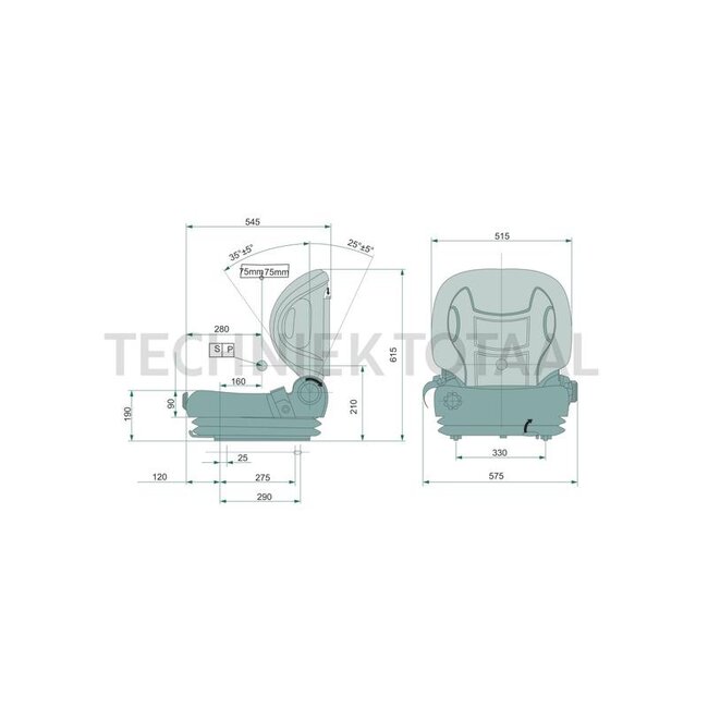 GRANIT Seat GSM 20 PVC - 524139223