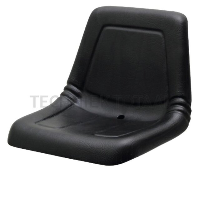 GRANIT Aufsitzmäher Sitz PVC Kunstleder, Breite 480 mm, Höhe 364 mm, schwarz