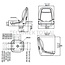 GRANIT Seat - 25270567, AM122434, AM138195, AM138194, TCA13830 | To fit: John Deere | Colour: Black | Length: 590 mm | Width: 480 mm | Height: 530 mm