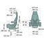GRAMMER GRAMMER Actimo M MSG85/722 - 2401294548 | Seat type: MSG85/722 | Suspension: mechanical | Upholstery type: Fabric | Seat contact switch: Optional | Track gauge (mm): 260 | Seat width (mm): 490 | Joystick console: Yes | Restraint system: Optional | Seat he
