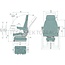 GRANIT Traktorsitz mechanisch - Stoff