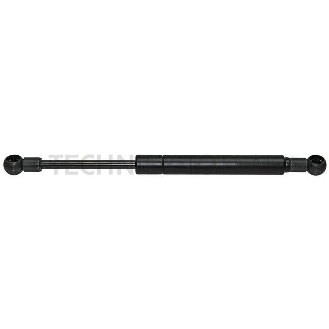GRANIT Gasdruckdämpfer - 6549705143, 11174619, VOE11174619, 2516NX | Newton: 300 | A: 300 mm | B: 198 mm | C: 10 mm | D: 10 mm | Hub: 106 mm | d1: 8 mm | d2: 18 mm | Anschluss 1: Kugelpfanne B Kunststoff | Anschluss 2: Kugelpfanne B Kunststoff
