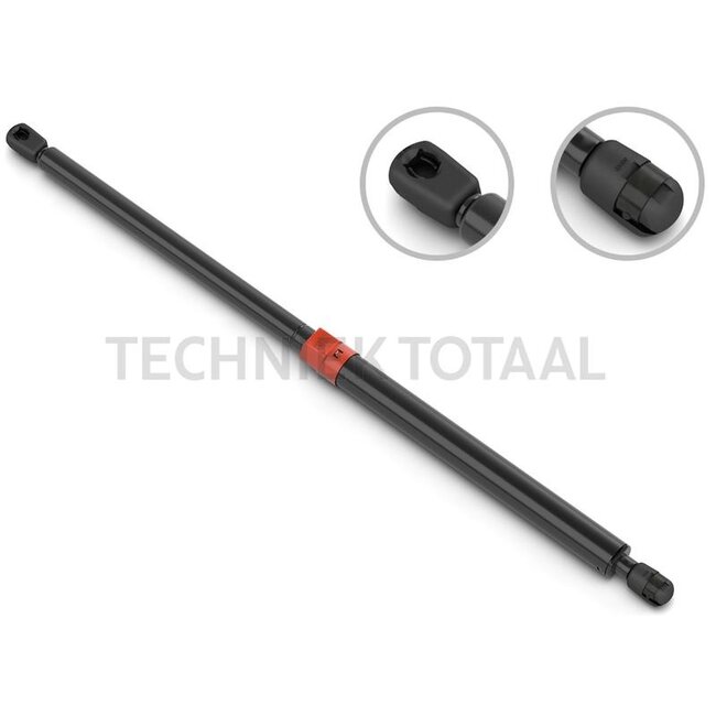 GRANIT Gasdruckdämpfer - 6549703557, 3946112, 1358MP | Newton: 700 | A: 355 mm | B: 240 mm | C: 10 mm | D: 10 mm | Hub: 118 mm | d1: 8 mm | d2: 19 mm | Form: 6
