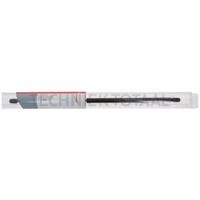 GRANIT Gasdruckdämpfer - 65498128, X800420490000, 688606 | passend für: Frontscheibe oder Heckscheibe | Newton: 210 | A: 605 mm | B: 305 mm | C: 10 mm | D: 10 mm | Form: 6 | Menke-Nr.: 54805