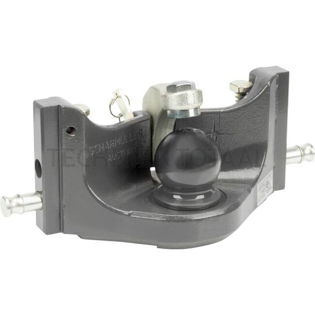 Scharmüller Kogel 80® kogelinzet gietijzer, railbreedte 335 mm, 4000 kg | RO825A3640C